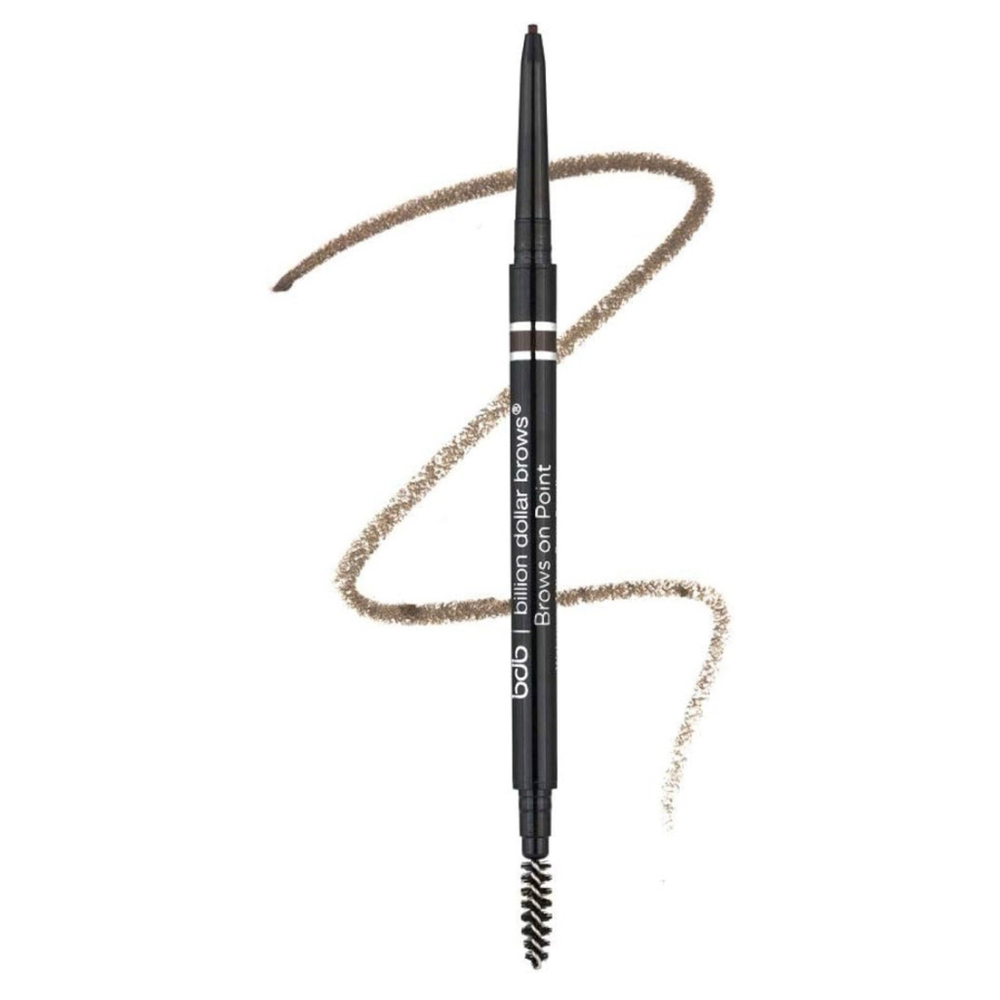 Billion Dollar Brows On Point Micro Brow Pencil Taupe 0.002 Oz Brand New